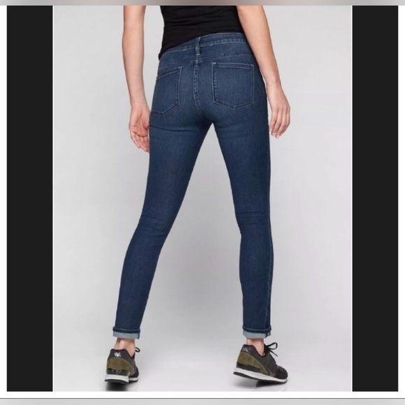 Athleta Skulptek Skinny Jeans Dark Wash Size 4 - Picture 11 of 11